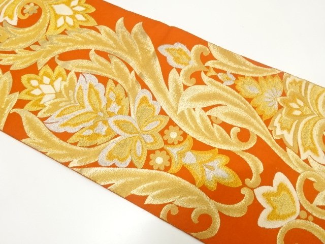 JAPANESE KIMONO / ANTIQUE HANAKARA KIMONO FOR SUMMER PATTERN-WOVEN FUK